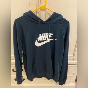 Women’s nike navy hoodie, size medium